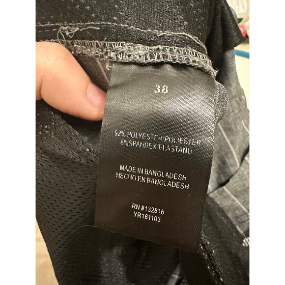 Elysian Striped Gray Grey Men's Board Shorts Swim Trunks Casual 38 - Picture 11 of 12